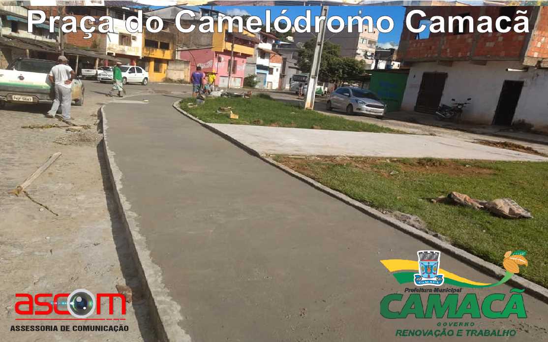 Prefeitura realiza decorações nas Pracinhas para ambiente de lazer